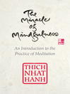 Cover image for The Miracle of Mindfulness